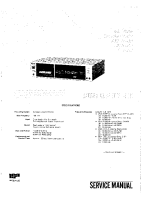 Sony TC-FX600 - Service Manual 
